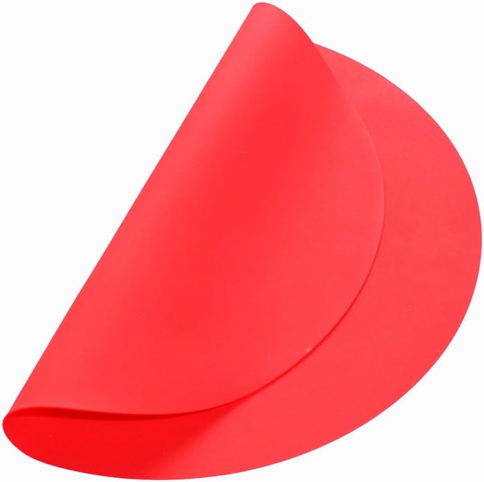 11.8 inch Silicone Round Baking Mat Oven Microwave Cookie Pizza Sheet Thin