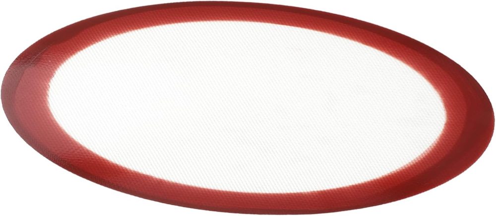 Non Stick Baking Mat, Round Silicone Baking Mat, Reusable Silicone Mat for Pie Bread Macaron Pastry Tortilla (10 Inch, Random Color)
